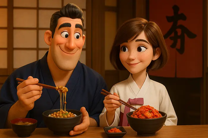 Kimchi prieš Natto, kuris yra sveikesnis